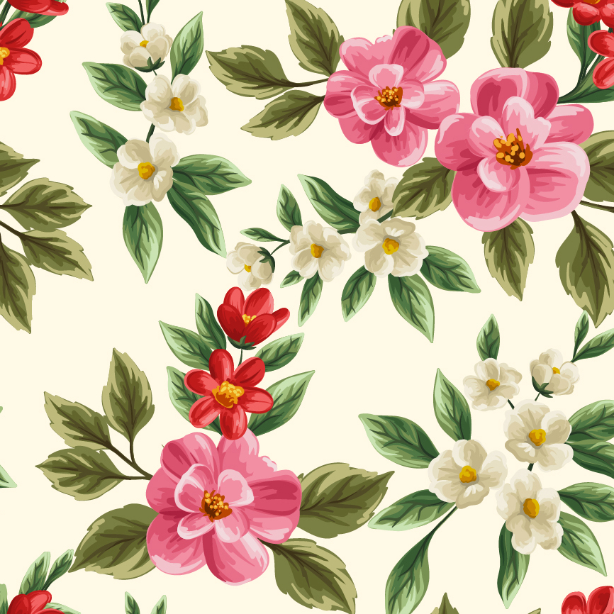 Картина на холсте Floral 004, арт hd1878701